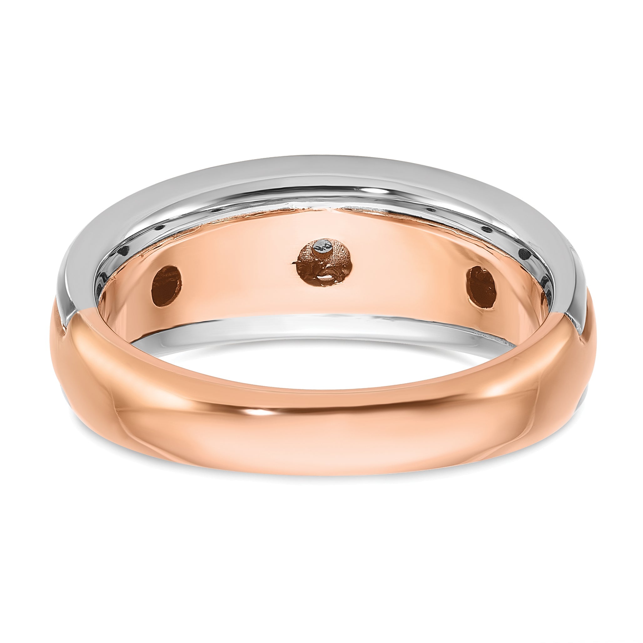 10K Two-Tone Two-Tone Fancy Ring Mounting