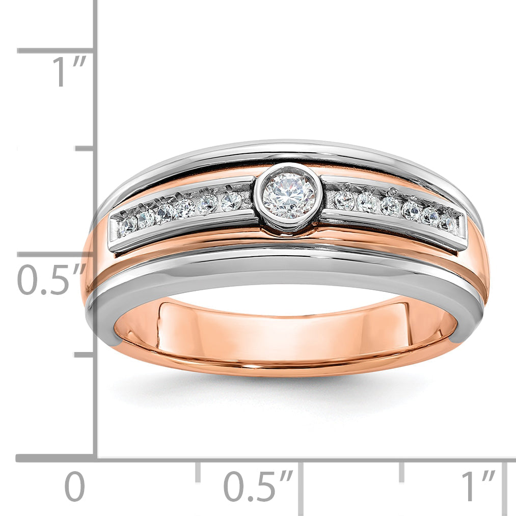 10K Two-Tone Two-Tone Fancy Ring Mounting