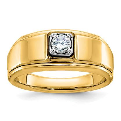 10K Yellow Gold Ibgoodman Men'S Diamond Ring Mounting