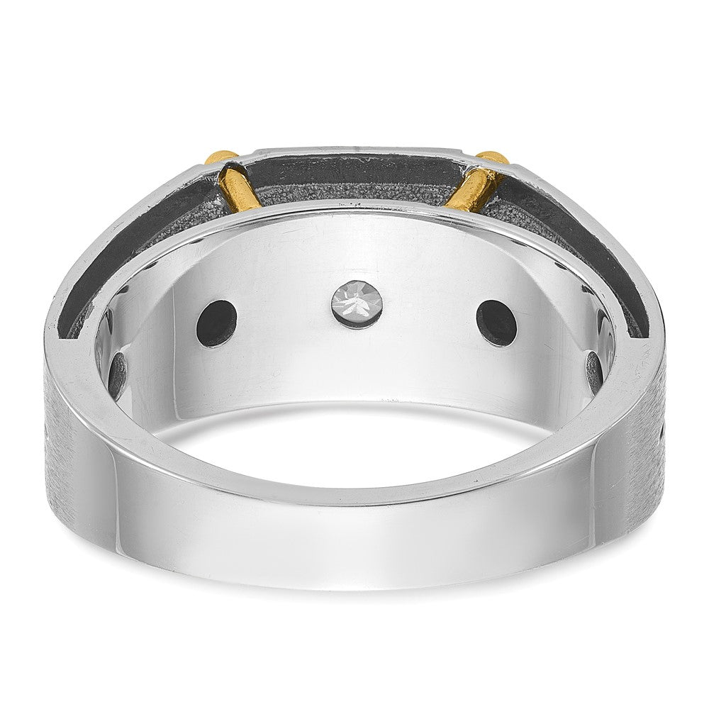 10K Two-Tone Two-Tone Fancy Ring Mounting