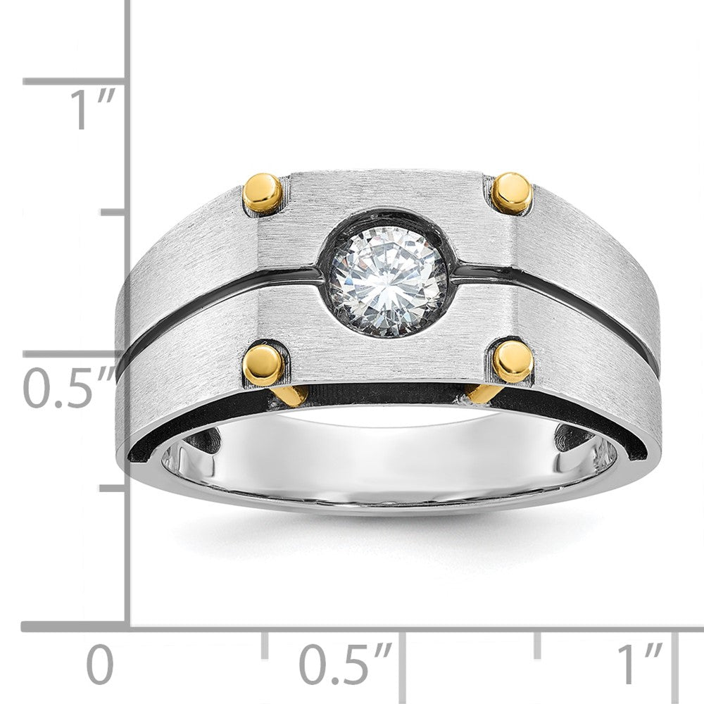 10K Two-Tone Two-Tone Fancy Ring Mounting