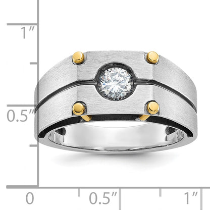 10K Two-Tone Two-Tone Fancy Ring Mounting
