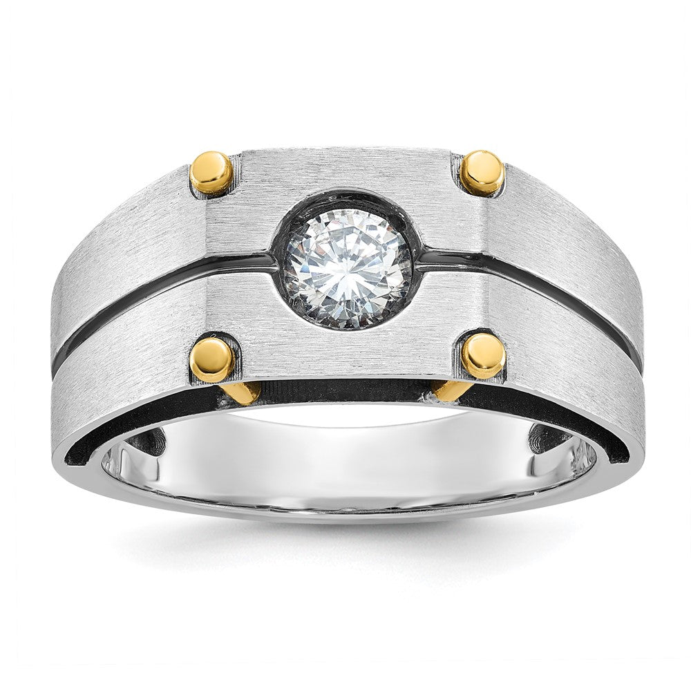 10K Two-Tone Two-Tone Fancy Ring Mounting