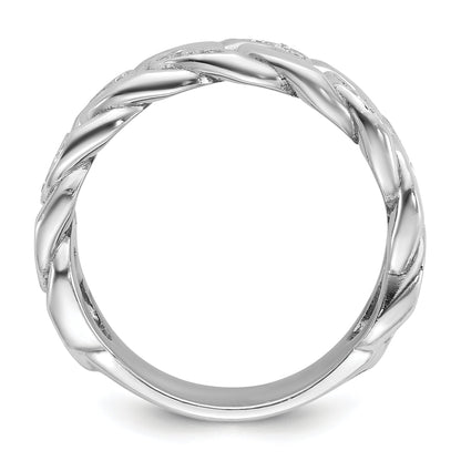 10K White Gold 10Kw Fancy Ring Mounting