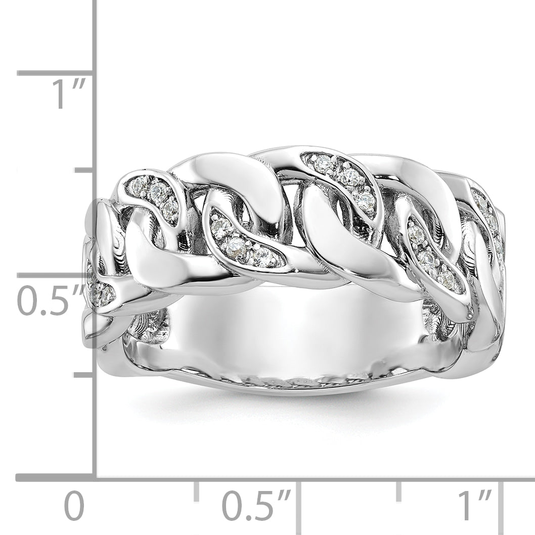 10K White Gold 10Kw Fancy Ring Mounting