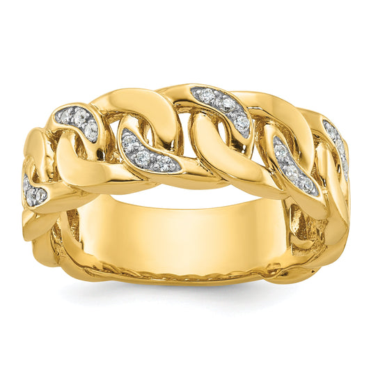 10K Yellow Gold 10Ky Fancy Ring Mounting