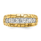 14k Yellow Gold 1 Ct. Lab Grown Diamond VS/SI+ G+ Men's Nugget Ring