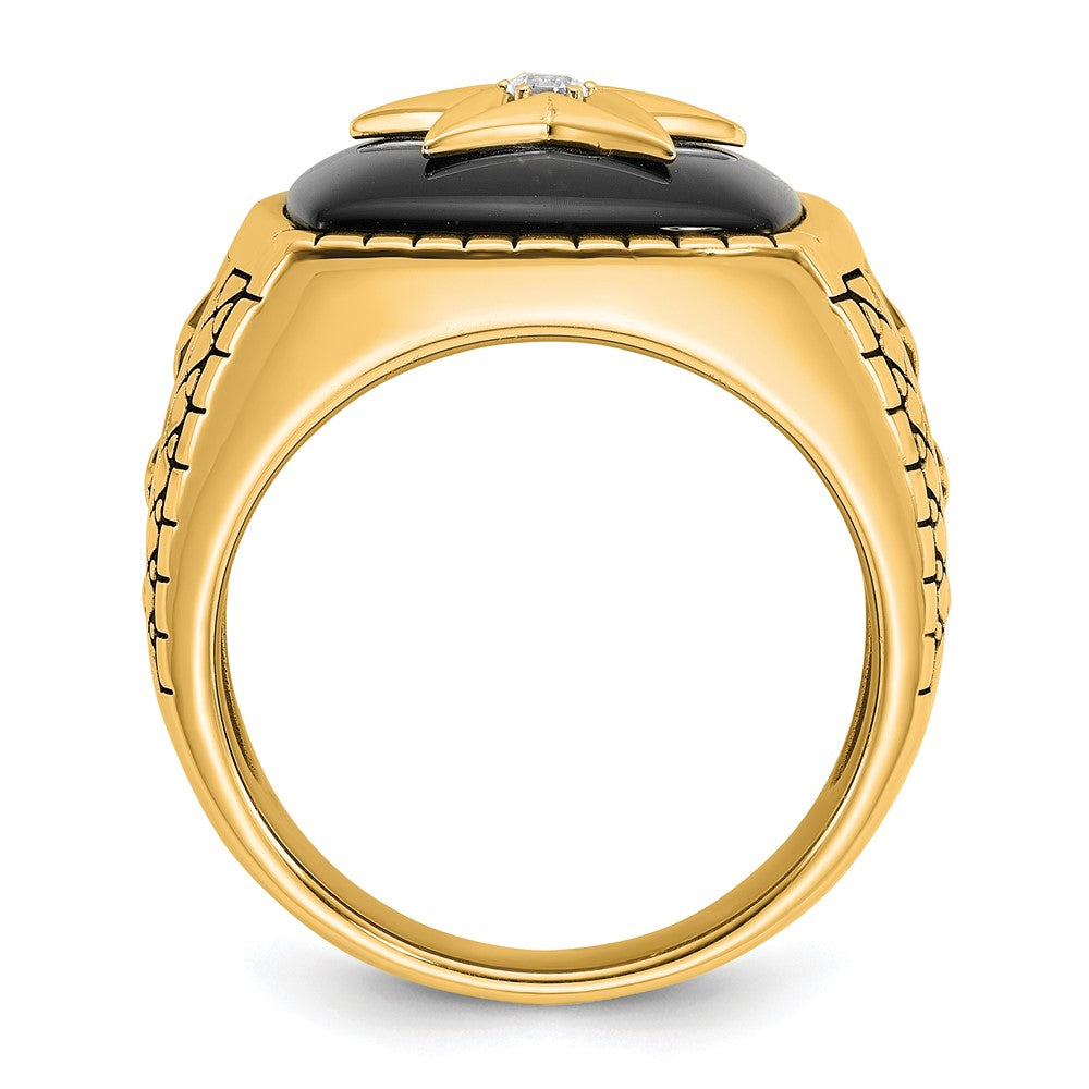 10K Yellow Gold 10Kw Fancy Ring Mounting