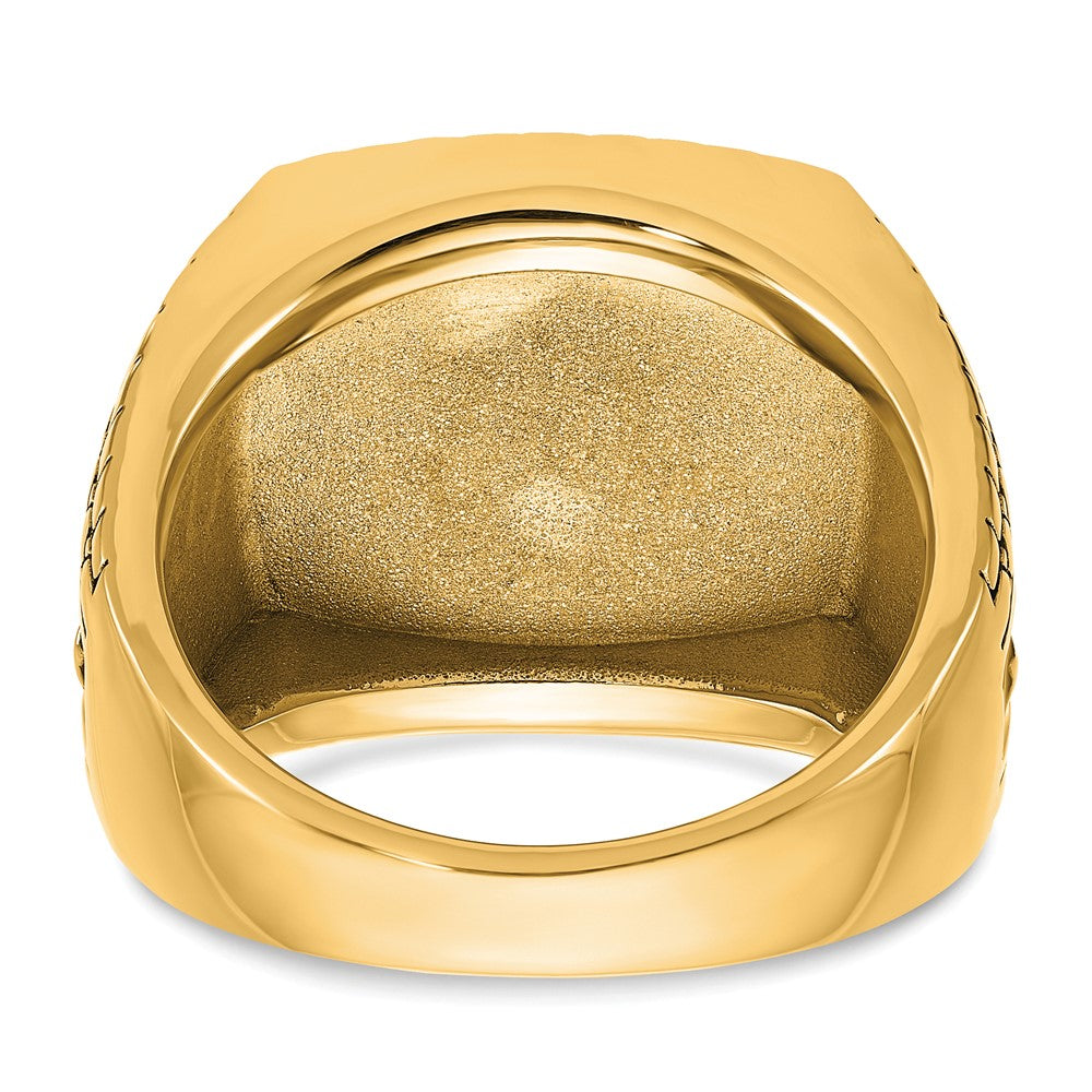 10K Yellow Gold 10Kw Fancy Ring Mounting
