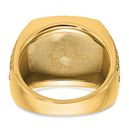 10K Yellow Gold 10Kw Fancy Ring Mounting