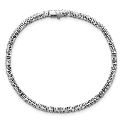 14k White Gold 2 Ct. Lab Grown Diamond VS/SI+ G+ Tennis Bracelet