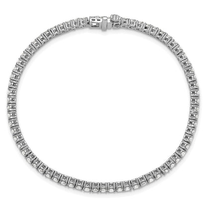 14k White Gold 2 3/4 Ct. Lab Grown Diamond VS/SI+ G+ Tennis Bracelet