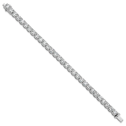 14k White Gold 22 1/2 Ct. Lab Grown Diamond VS/SI+ G+ Tennis Bracelet