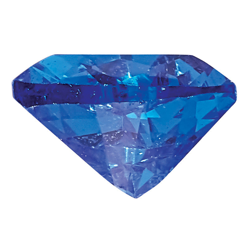 Gemstone Nano Crystal 4mm Trillion September Birthstone