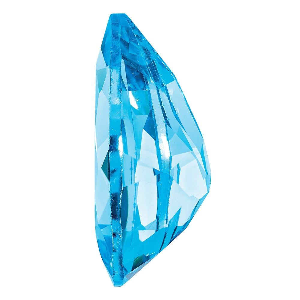Gemstone Swiss Blue Topaz Aa Quality 10X7mm Pear