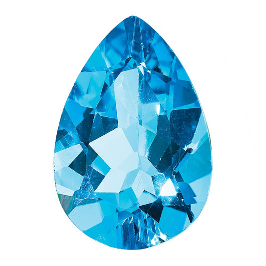 Gemstone Swiss Blue Topaz Aa Quality 8X5mm Pear