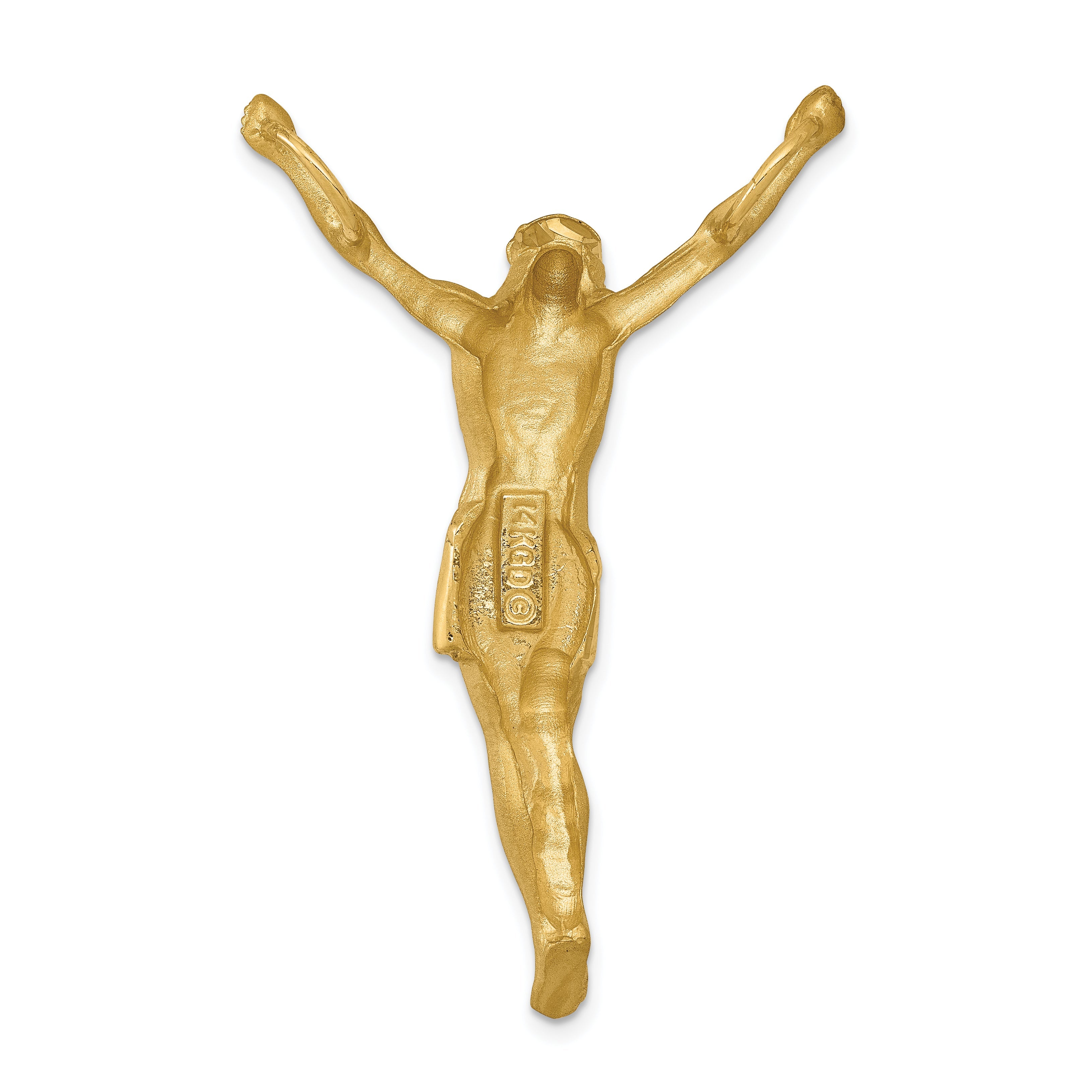 14K Yellow Gold Corpus Chain Slide