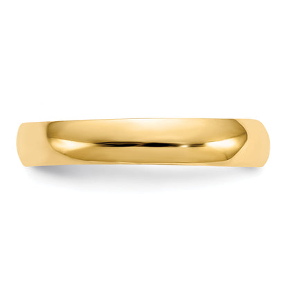14K Yellow Gold High Polished Toe Ring