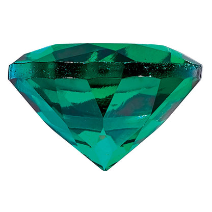 Gemstone Created Emerald 2.5mm Round