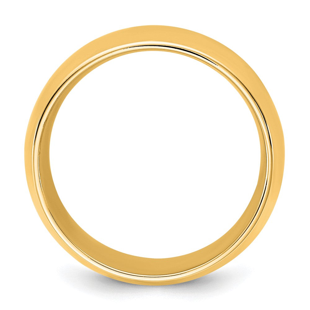 10K Yellow Gold 10Ky 9mm Standard Comfort Fit Band Size 11.5