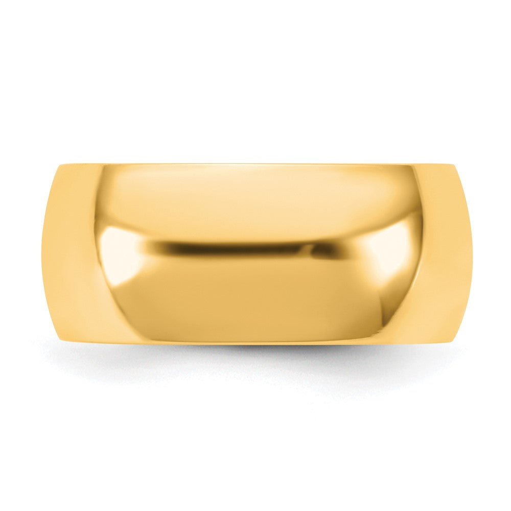 10K Yellow Gold 10Ky 9mm Standard Comfort Fit Band Size 11.5