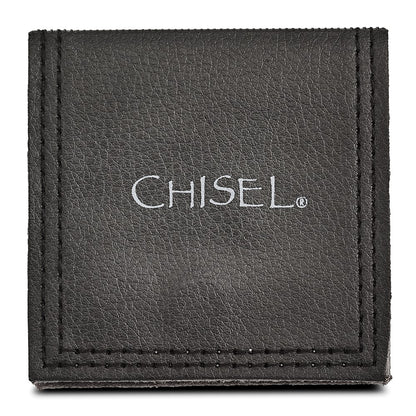 Stainless Steel Chisel Polished 6mm 7.5 Inch Rolo Chain Bracelet