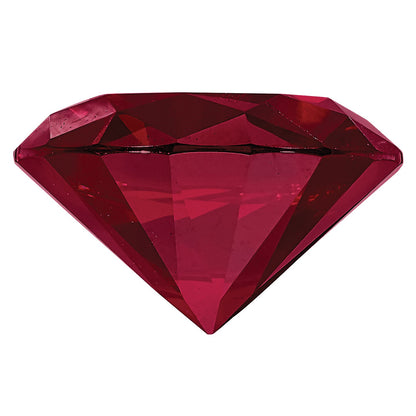 Gemstone Created Ruby 6mm Round