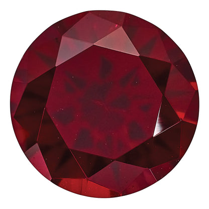 Gemstone Created Ruby 6mm Round