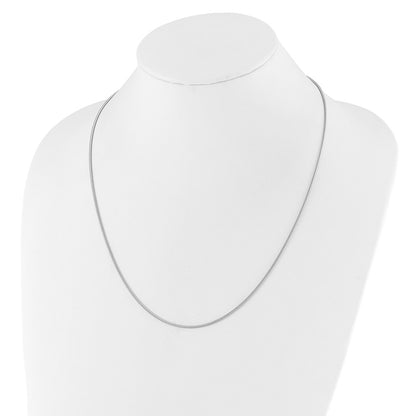 30 Inch Sterling Silver Adjustable 1.4mm Snake Chain Necklace