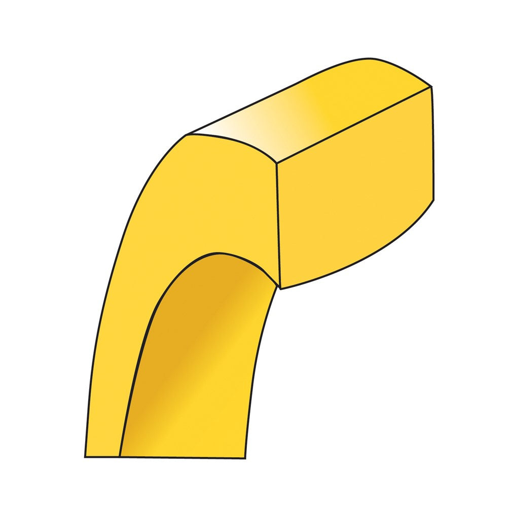 10K Yellow Gold 10Ky 1mm Standard Flat Comfort Fit Band Size 5