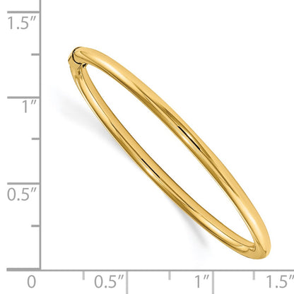 14K Yellow Gold Madi K 2.5mm Slip On Baby Bangle