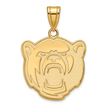10K Yellow Gold Logoart Baylor University Large Pendant