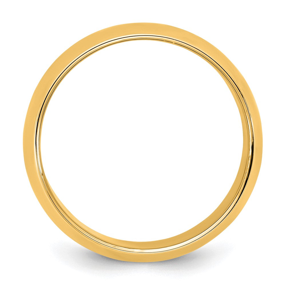 10K Yellow Gold 10Ky 1.5mm Half Round Band Size 11.5