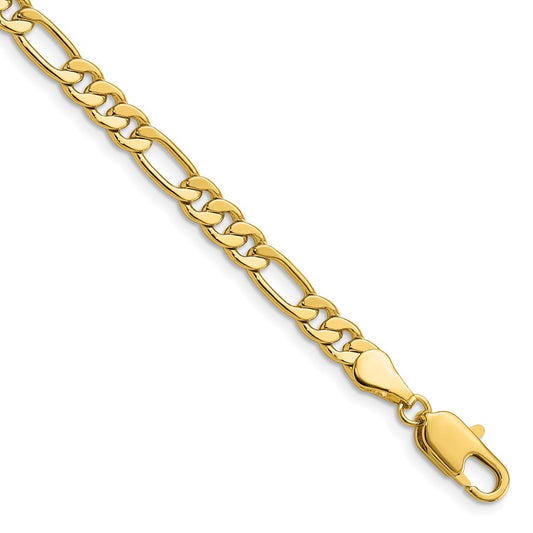 Fashion Kelly Waters Gold Plated 5mm Figaro 18 Inch Chain Necklace