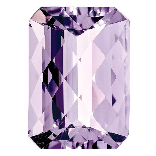 Gemstone Rose De France Quartz Aa Quality 14X10mm Emerald Checkerboard