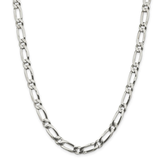 18 Inch Sterling Silver 8.1mm Chain