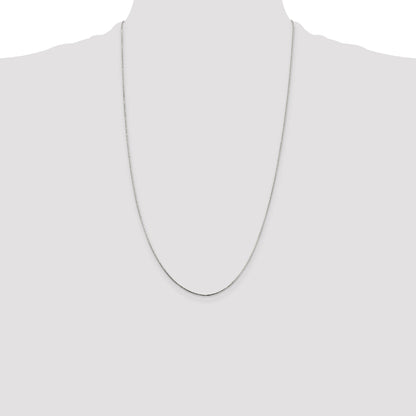 26 Inch Sterling Silver .85mm Diamond-Cut Snake Chain Necklace