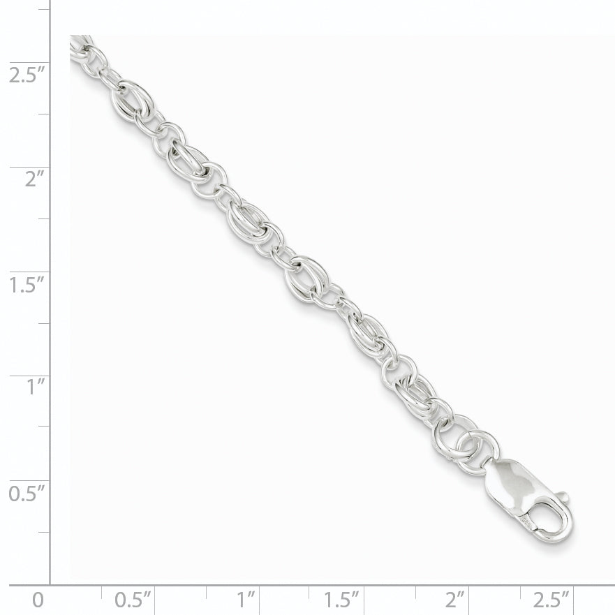 7.5 Inch Sterling Silver Bracelet