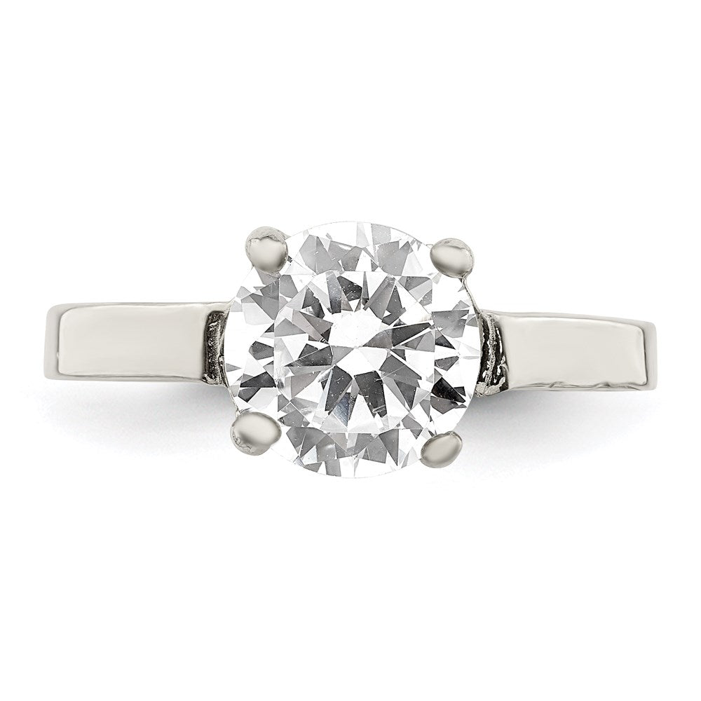 Sterling Silver Cz Ring