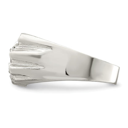 Sterling Silver Men'S Nugget Ring