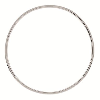 Sterling Silver Stackable Expressions Brown Slip On Enamel Bangle