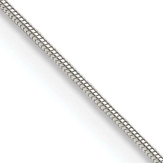 24 Inch Sterling Silver .7mm Snake Chain Necklace