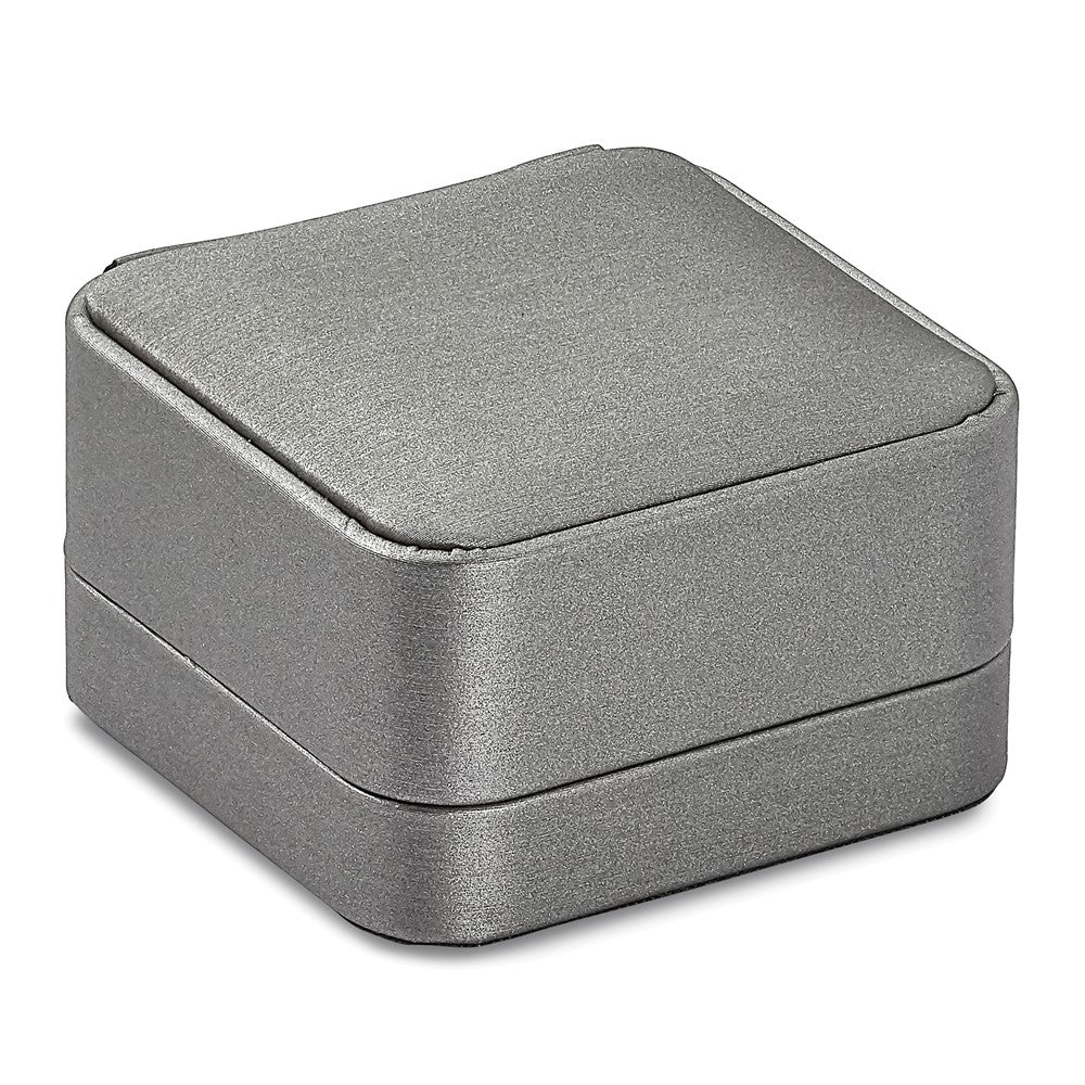 Sterling Silver White Ice Rhodium-Plated Rose-Tone 18 Inch Diamond Heart Necklace With 2 Extender