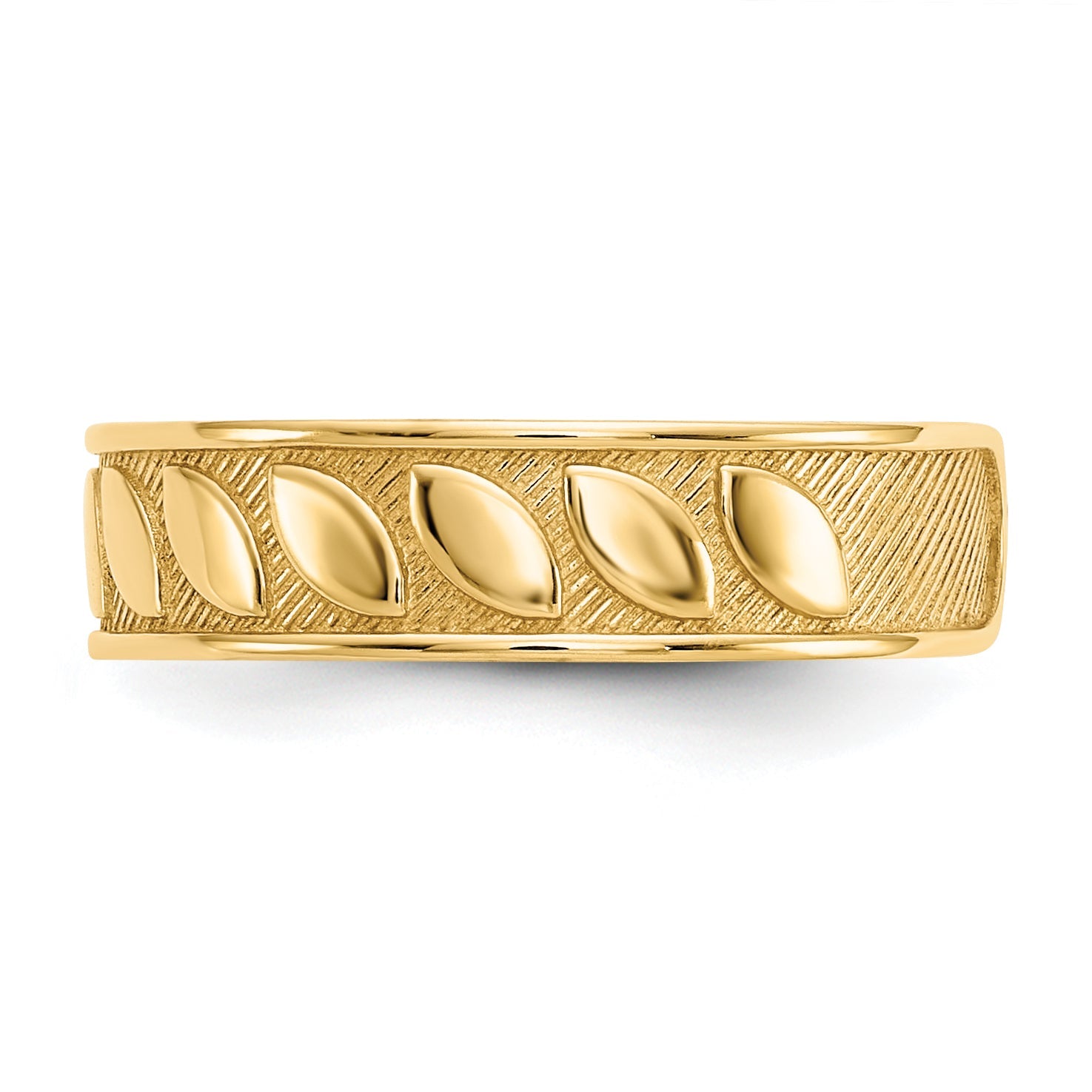 14K Yellow Gold Toe Ring