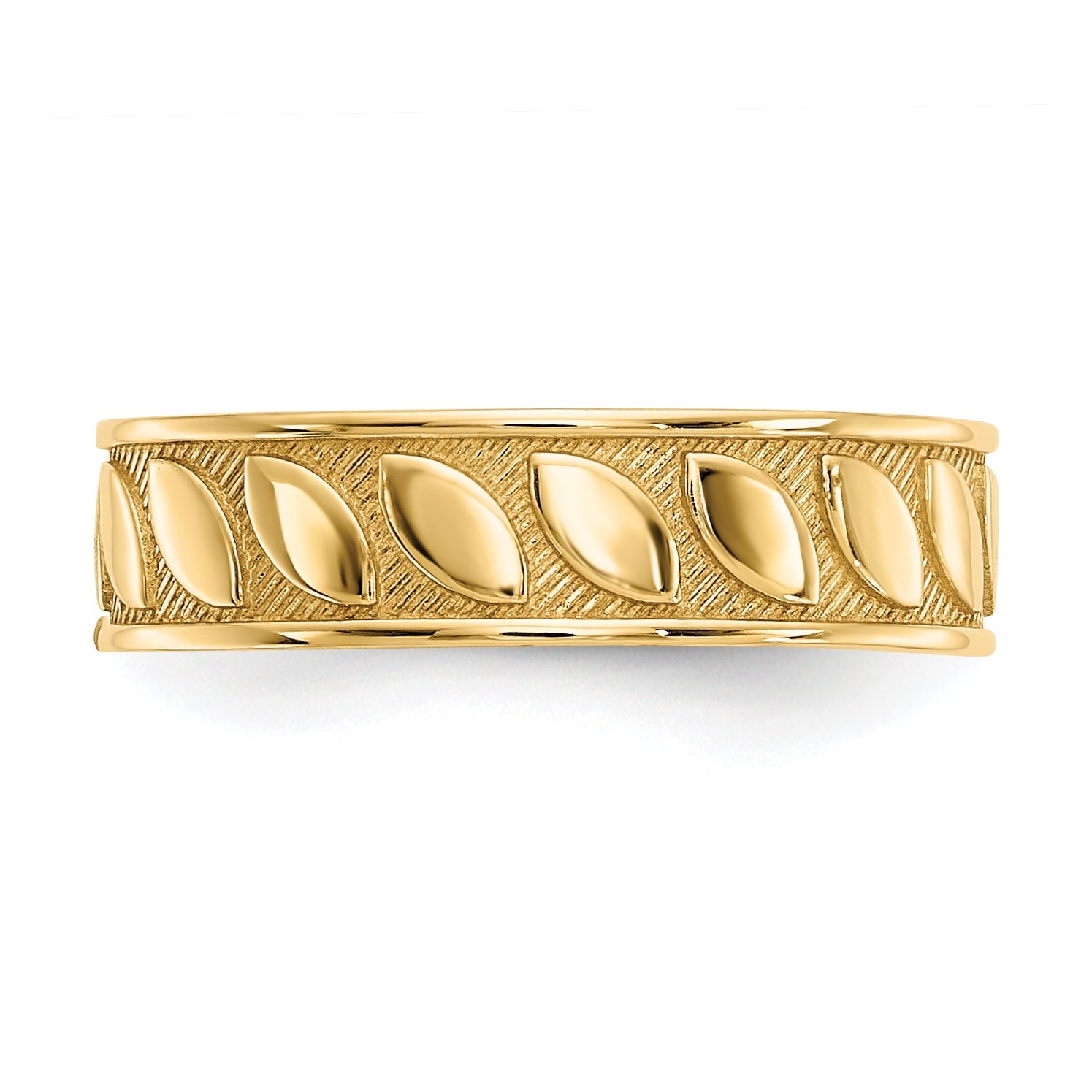 14K Yellow Gold Toe Ring