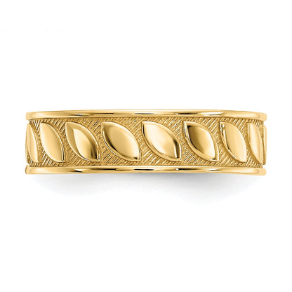 14K Yellow Gold Toe Ring