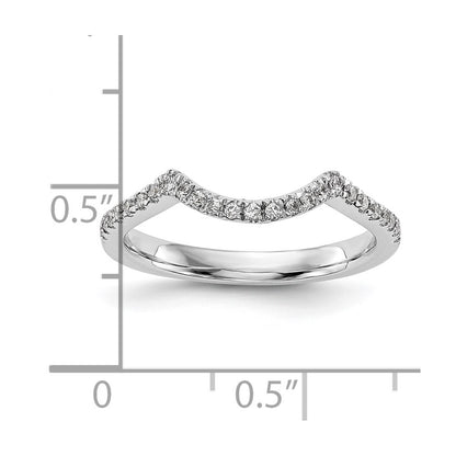 14k White Gold 14kw Lab Grown Diamond SI1/SI2, G H I, Wedding Band Ring