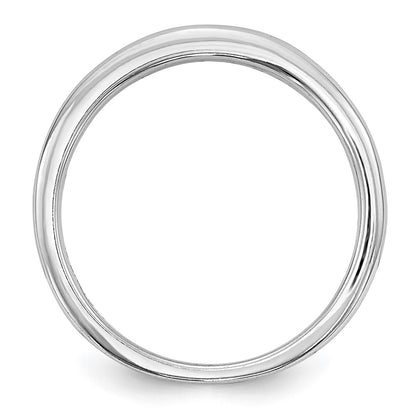 14k White Gold Lab Grown VS/SI+ G+ Diamond Wedding Band Ring