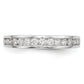 14k White Gold 1/2 Ct. Lab Grown Diamond VS/SI+ G+ Wedding Band Ring