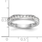 14k White Gold 1/2 Ct. Lab Grown Diamond VS/SI+ G+ Wedding Band Ring